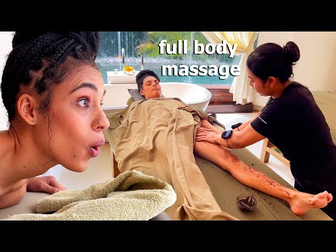 ASMR: Relaxing Balinese Massage with Chocolate Scrub!