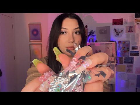ASMR with the most random triggers i can find