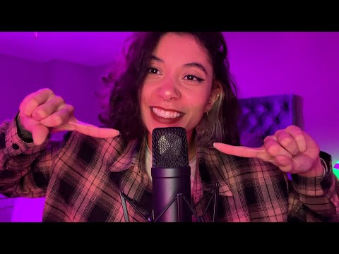 ASMR ~ Mouth Sounds, Trigger Words, Tapping & More (New Mic Test)