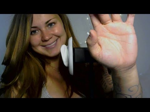 ASMR | Repeating Words + Sticky Mouth Sounds 👄