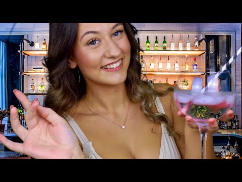 ASMR Cocktail Waitress Roleplay