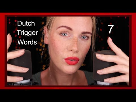ASMR WHISPERED 14 DUTCH TRIGGER WORDS for RELAXATION