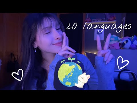 ASMR in 20 Languages! 🌎 ~ trigger word assortment (200k special!)