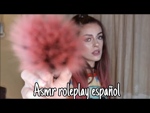Roleplay te maquillo | asmr español | Nattthalie V ASMR