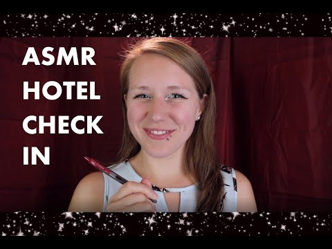 ASMR - Hotel Check in (Bed & Breakfast)