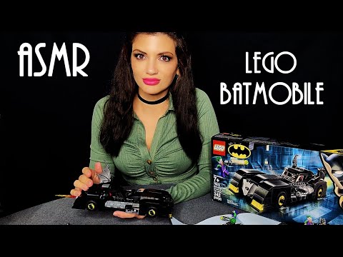 ASMR | Batmobile lego build🦇whisper