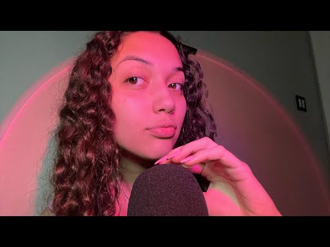 ASMR~ funny story time w/ mic scratching (fluffy & foam cover)