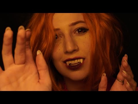 Fledgling Vampire Hypnotizes You • ASMR Roleplay • Hand Movements • Personal Attention • Halloween