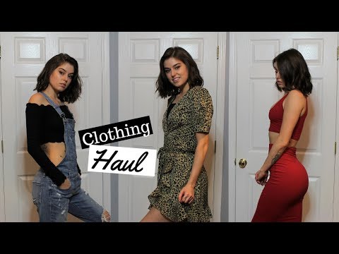 ASMR Try on Haul [lots of outfits!]- Grapes Leaf