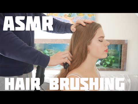 ASMR Hair Brushing and Massage #2 | ASMR Couple 💑