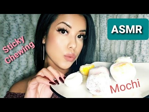 ASMR| MOCHI Ice Cream Love Reviewing Flavors Sticky Chewing Sounds Over Explaining