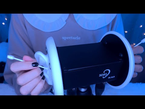 ASMR Tingly Ear Cleaning for Sleep in 40 Minutes 😪 3Dio & TASCAM, Q-tip / 耳かき