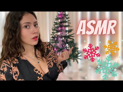 ASMR experimental español ✨ quitando mi árbol de navidad 🎄