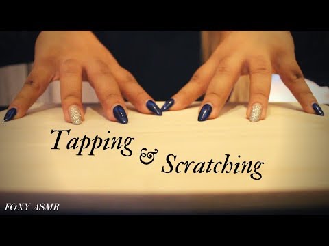 ASMR Intense Tapping, Scratching & Tracing | Wood | Cloth | Table | (NO TALKING)