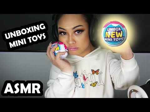 Unboxing MINI BRANDS toys ASMR