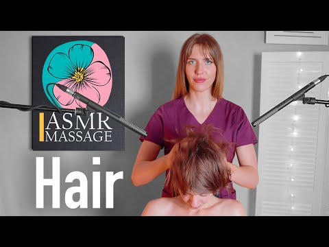 ASMR relaxing head & hair MASSAGE