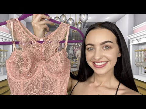 [ASMR] Lingerie Store Checkout RP | Scanning Beep, Typing