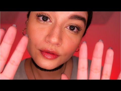 ASMR *TINGLY* Face Massage/Touching for Relaxation (Layered Sounds)