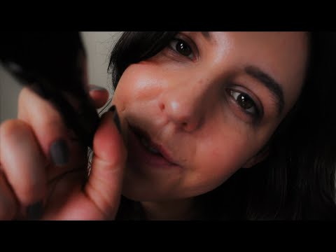 {ASMR} Role Play Removing Your Anxieties | Personal Attention, Brushing, Plucking, Whispering