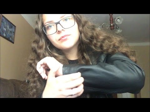 ASMR Clothes Scratching (leather jacket, jeans, shirt scratching...) 👖👕