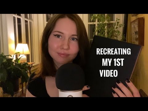 ASMR~Recreating My First Video! (1 year channel anniversary + 30K special)✨