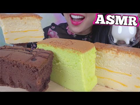 ASMR SOFT SQUISHY CAKE (RELAXING EATING SOUNDS) NO TALKING | SAS-ASMR