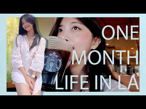 1 MONTH LIFE in LA ☀️ l FIRST VLOG