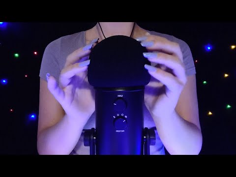 ASMR - Fast Microphone Tapping & Scratching (With Windscreen) [No Talking]