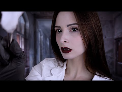ASMR Cranial Nerve Exam: Vampire Doctor Roleplay and Personal Attention (Soft Spoken Halloween ASMR)
