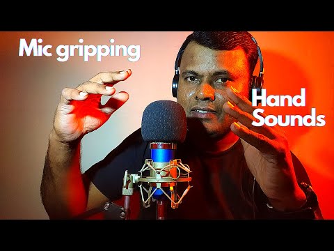 ASMR | Fast & Aggressive Mic Gripping, Hand sounds