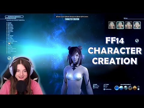 ASMR | Creating my FIRST Final Fantasy XIV Character | Whispering, Clicking