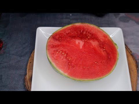 Room Temp Sweet Watermelon ASMR Eating Sounds