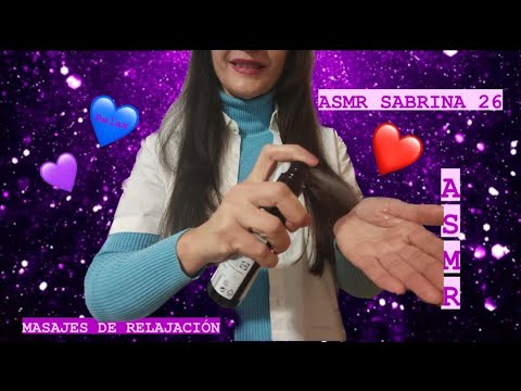 ASMR ROLEPLAY SPA/ RELAXING MASSAGE/ PERSONAL ATTENTION/ SABRINA