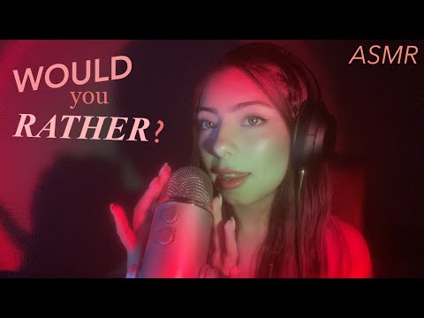 asmr | would you rather questions