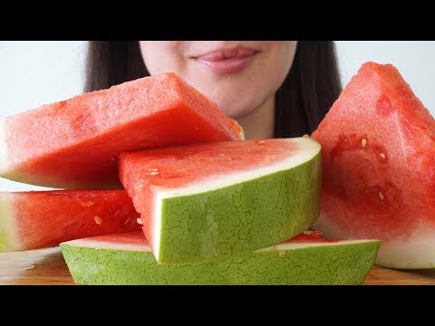 ASMR Eating Sounds: Watermelon (No Talking)
