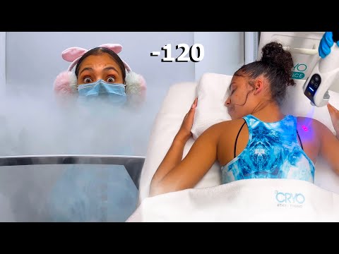 ASMR: I tried a Full Body and Localized CRYO with BALM Massage at -120!