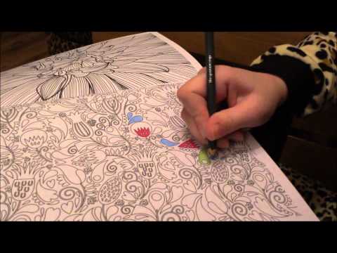 ASMR Whisper - Art Therapy and Colouring