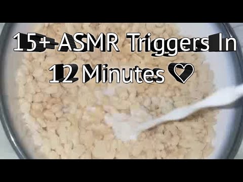 ASMR || 15+ Triggers In 12 Minutes ||
