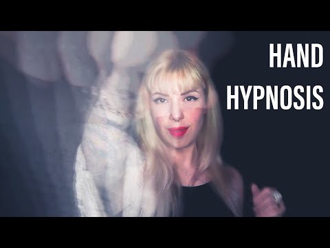 ASMR Hand Hypnosis (echo mouth sounds and sand noise, no talking)