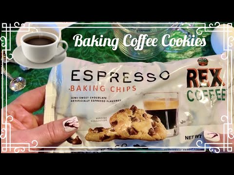 ASMR Baking Coffee Cookies (No talking) Nostalgic, crinkly, warm & cozy