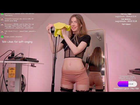 ASMR with your cute GF ❤️ Kisses & More !links