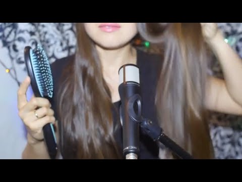 [LOUDER RE-UPLOAD] ASMR Lipstick Applying | Hair Brushing | Kisses | Tapping | Soft Spoken