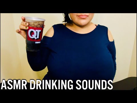 Drinking Sounds + Tapping Sounds 😋 / ASMR / Tasty Whispers