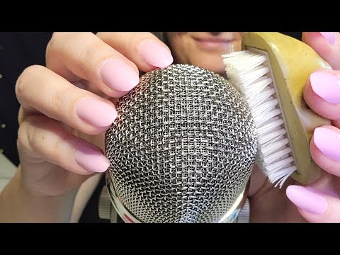 ASMR Aggressive Microphone Brushing-Custom Video For Vicki