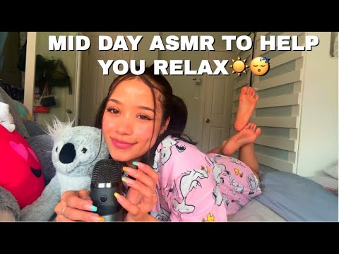 MID DAY ASMR TO HELP YOU RELAX☀️😴Mouth Sounds