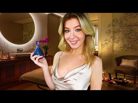 ASMR FULL BODY LUXURY MASSAGE | Realistic Spa Relaxation Roleplay
