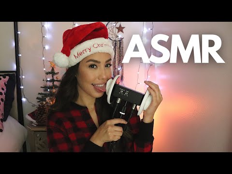 ASMR ✨ Ear Eating / Ear Licking 👅 🎄(with Soft Breathing)