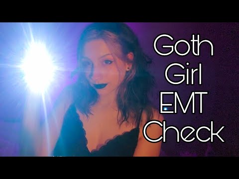 Goth Girl Checks You For a Concussion at the Party ASMR | Roleplay POV