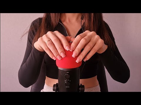 ASMR Fast & Aggressive Mic Massage,  Mic Scratching with Mic Cover