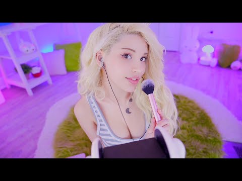 ASMR - Using my BIG brush in your TIGHT little Wh😮re EARS